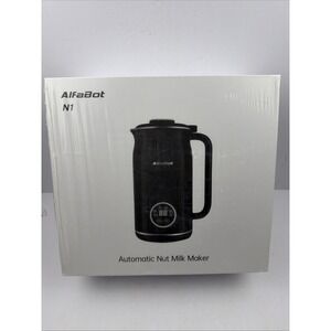 ALFABOT N1 NUT MILK MAKER ALMOND MILK MACHINE/MIXER/BLENDER-NEW-BLACK